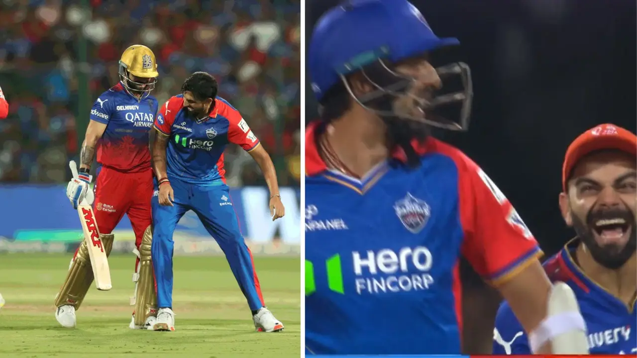 Virat Kohli takes sweet revenge on Ishant Sharma after earlier on-field banter during RCB vs DC Ishant Sharma and Virat Kohli