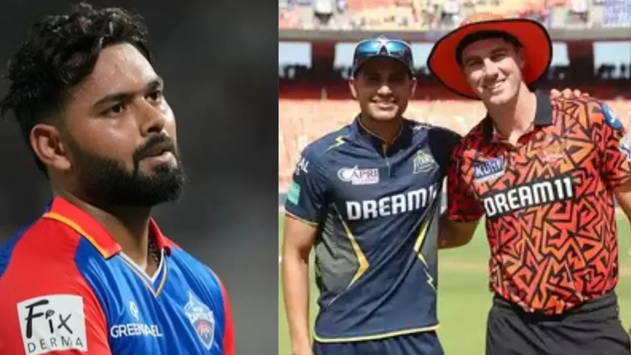 Rishabh Pant, Shubman Gill and Pat Cummins