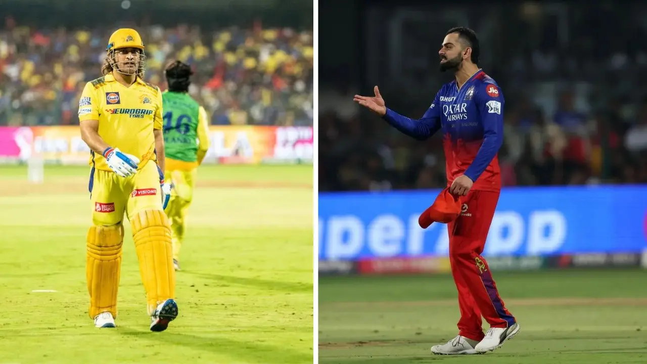 RCB vs CSK: It's a rivalry NOW, Chennai Super Kings players have started mocking RCB after RR's loss MS Dhoni and Virat Kohli