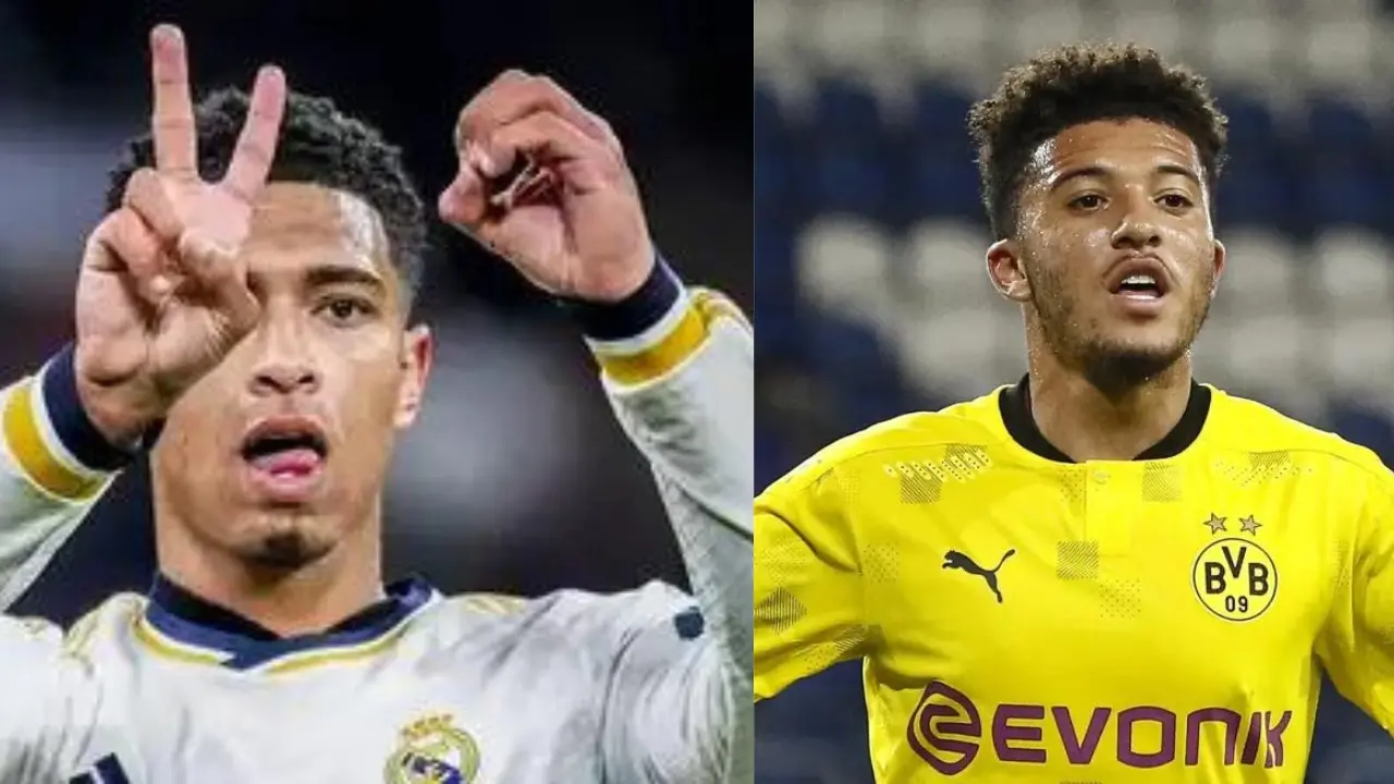 Jude Bellingham and Jadon Sancho
