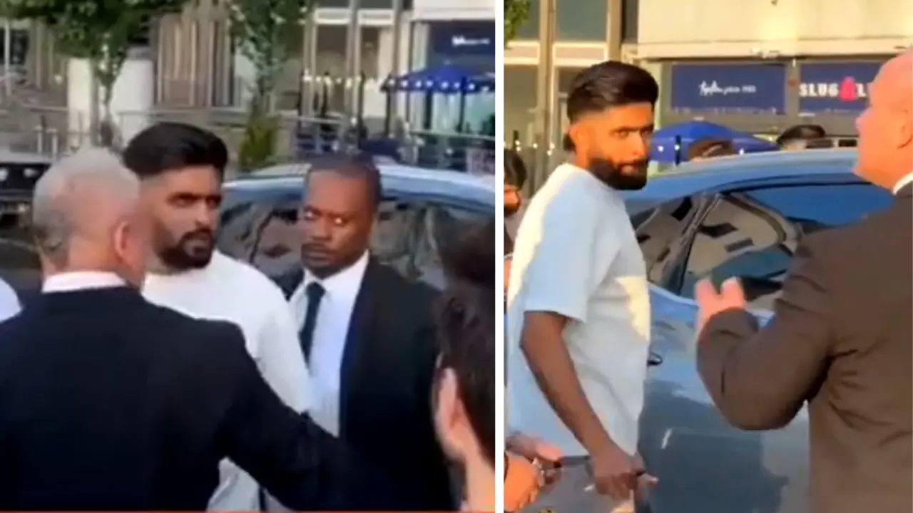 'Upar nahi chado': Pakistan captain Babar Azam rudely scolds fans who wanted a selfie with him Babar Azam