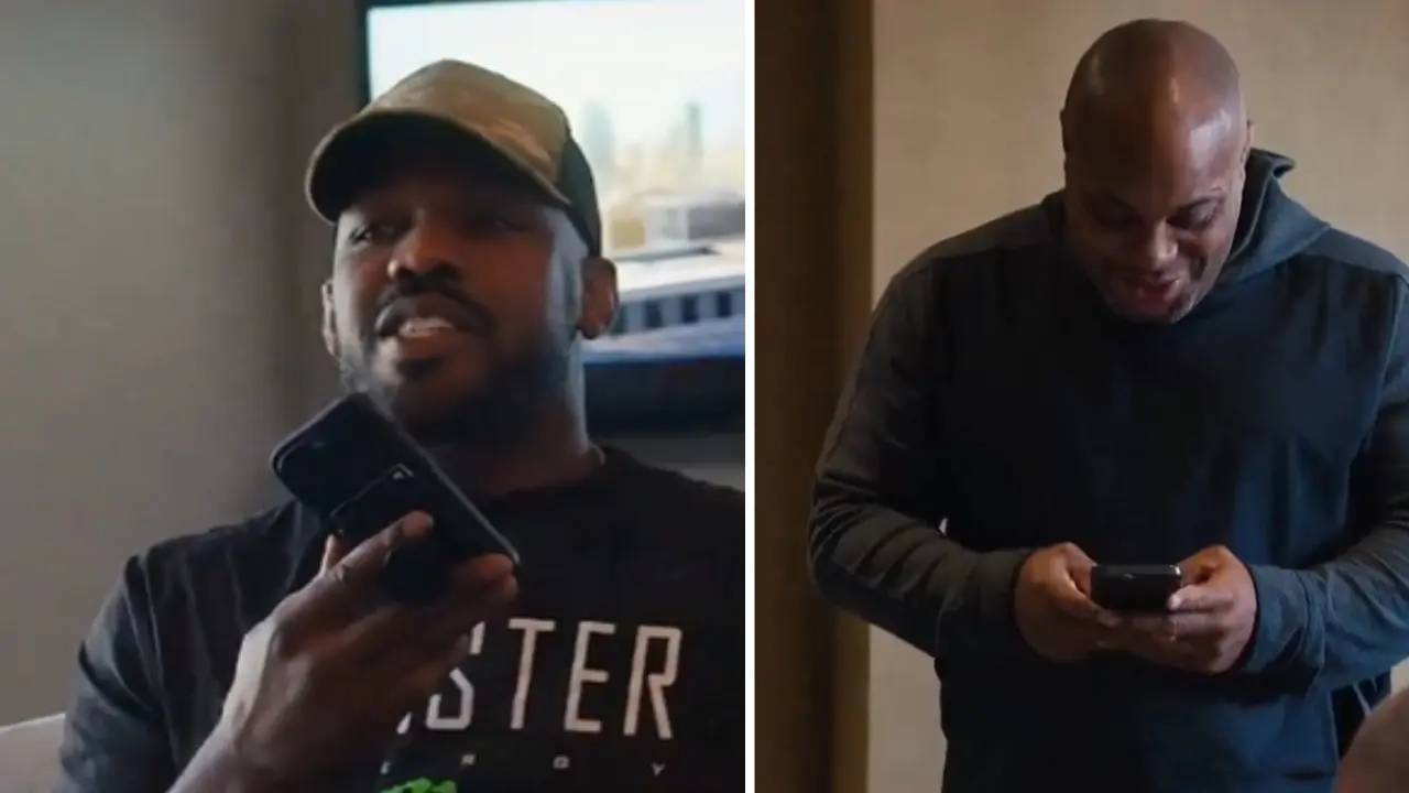 Jon Jones and Daniel Cormier