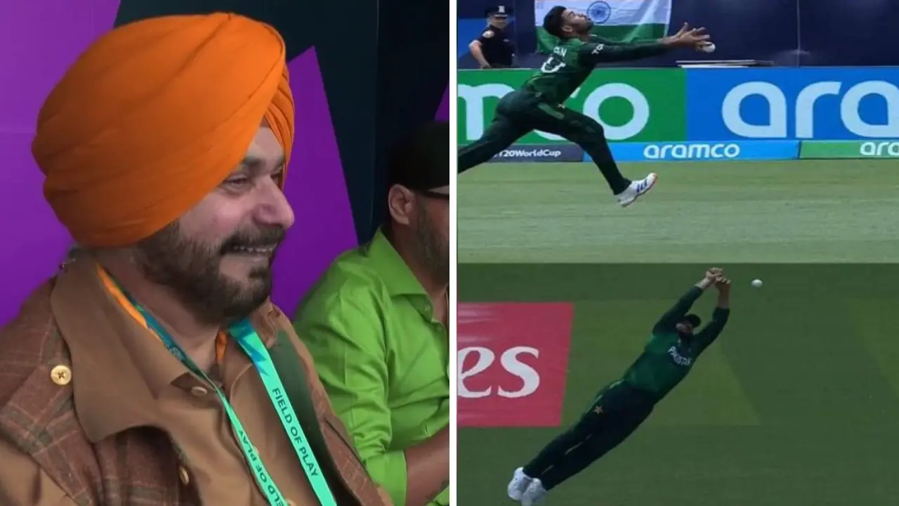 'Jinpe Fakhar karna chahiye tha, voh fikhar ban gaye': Sidhu roasts poor Pak fielding in epic style India vs Pakistan