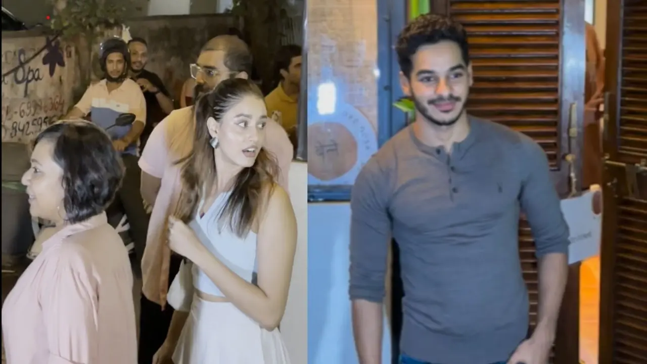 Ishaan Khatter Enjoys Dinner Date With Rumoured Girlfriend Chandni Bainz | Watch Ishaan Khatter