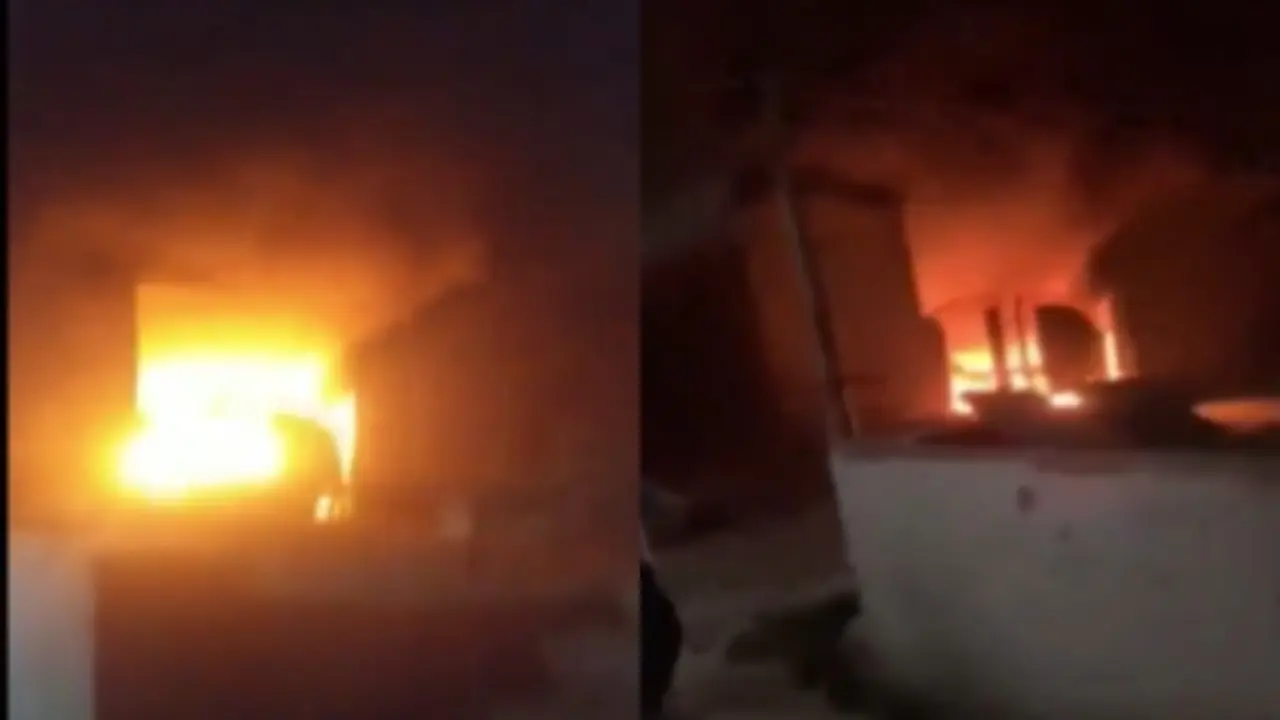 The senior added that as per preliminary investigation, a short circuit led to the fire.