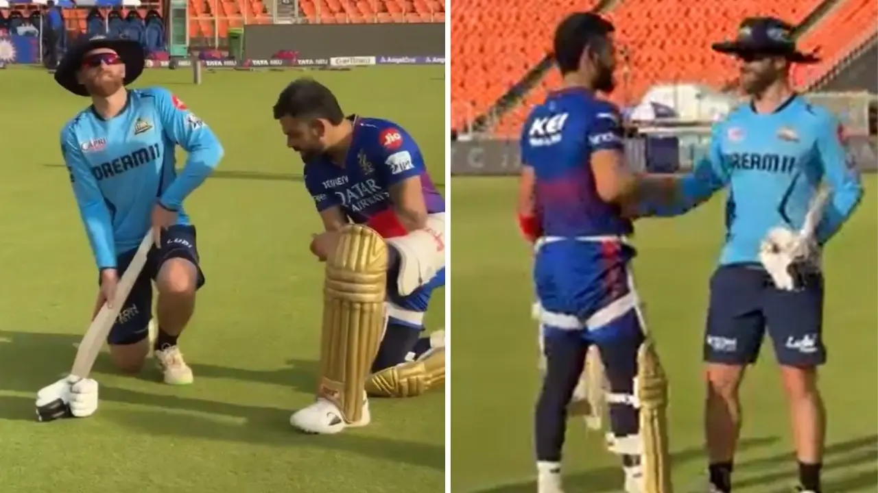 Virat Kohli and Kane Williamson