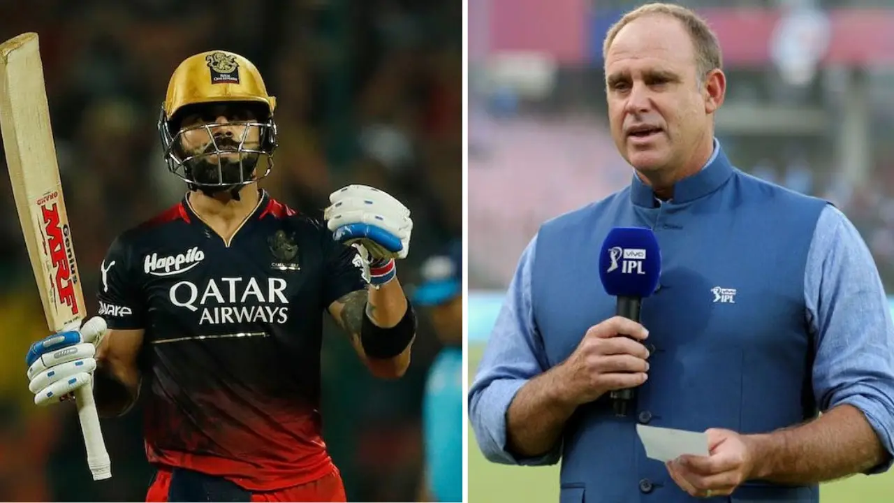 'It doesn’t matter if Kohli is in': Matthew Hayden sheds light on Virat Kohli's strike-rate uproar Virat Kohli and Matthew Hayden
