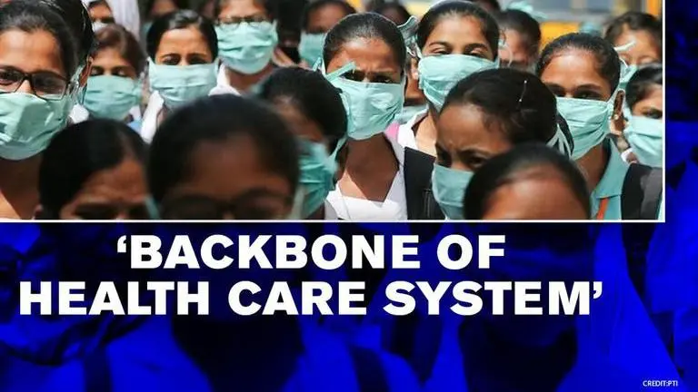 WHO says 'world is short of six million nurses' as COVID-19 cases continue to spike WHO warns against shortage of nurses, says there is a shortfall of 5.9 million