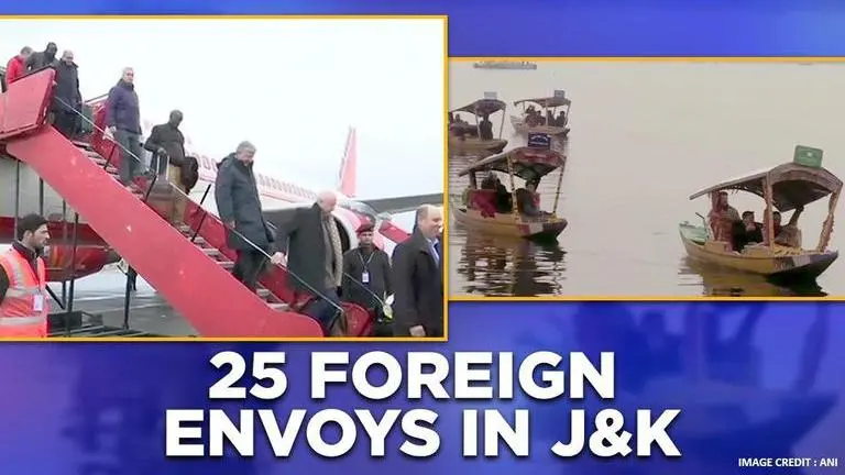 Second batch of foreign envoys arrives in J&K; will visit Baramulla, Srinagar & Jammu Kashmir