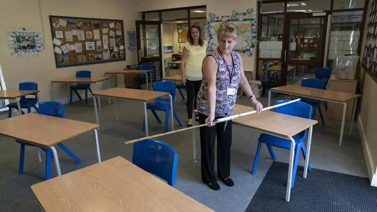 Some school pupils return to classroom in England Some school pupils return to classroom in England