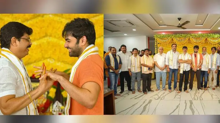 Ram Pothineni launches his pan-India project 'BoyapatiRAPO' with pooja ceremony; See pics ram pothineni, BoyapatiRapo