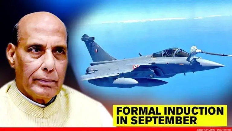 Rajnath Singh to formally induct Rafale on September 10; French counterpart invited Rajnath Singh