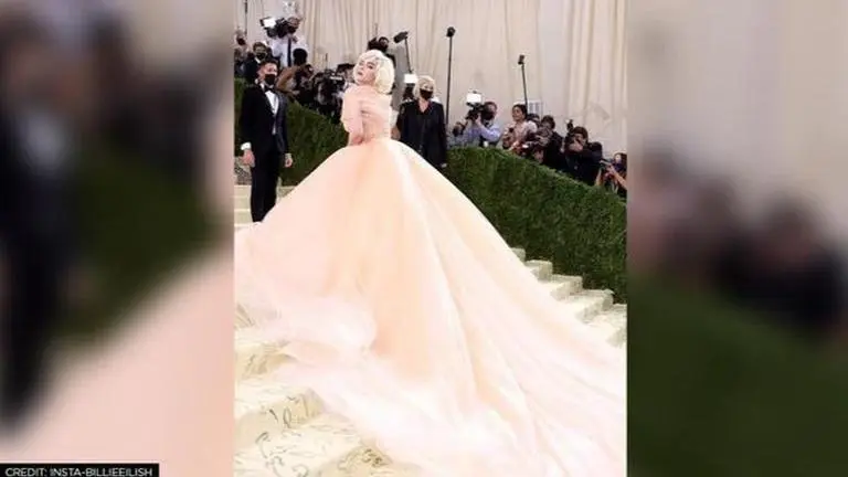 Met Gala 2021: Billie Eilish makes heads turn in environment-friendly gown at red carpet Met Gala 2021