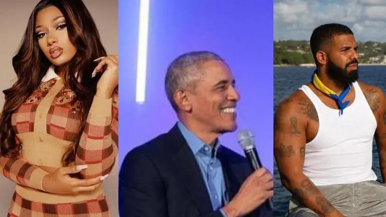 Barack Obama's 2020 summer playlist features Megan Thee Stallion, Drake barak obama