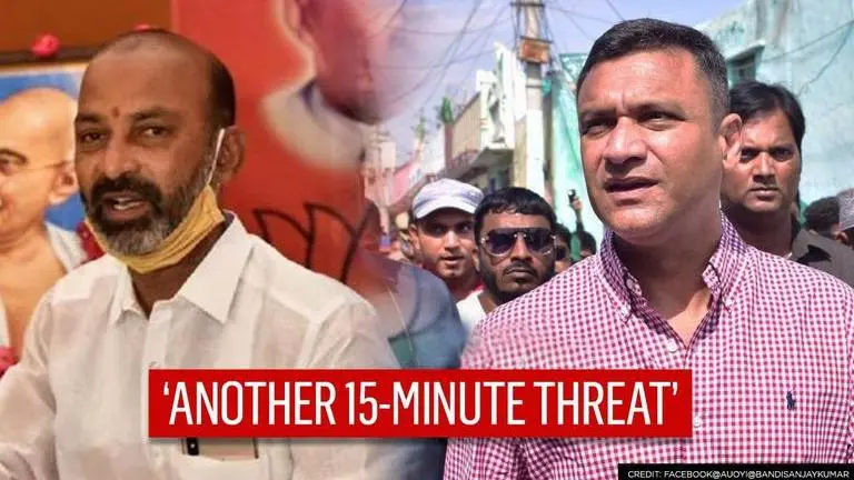 BJP Telangana chief issues own '15 minutes' threat ahead of GHMC polls, taunts Owaisi Telangana