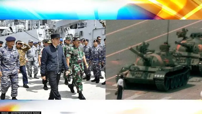 Indonesian Military discovers strange replica of Chinese tank floating in Natuna sea Indonesia