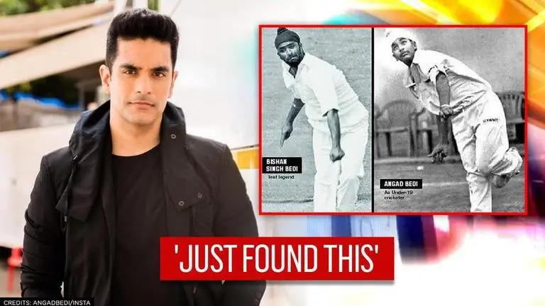 'Spot the difference': Angad Bedi shares striking resemblance with father Bishan; see pic 'Spot the difference': Angad Bedi shares striking resemblance pic with father Bishan