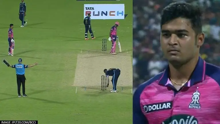 RR vs GT: Riyan Parag runs himself out in final over, gives R Ashwin a death stare Riyan Parag