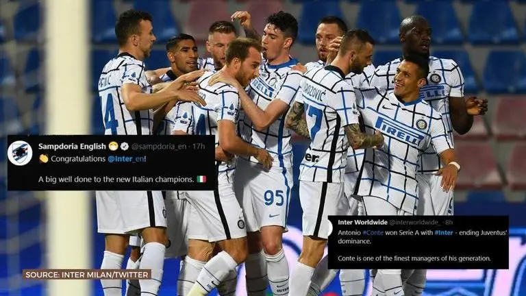 Inter Milan fans go wild as club wins first Scudetto in 11 years inter milan