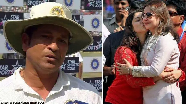 Sachin Tendulkar's 25th anniversary: Batting great thanks wife in farewell speech; watch Sachin Tendulkar