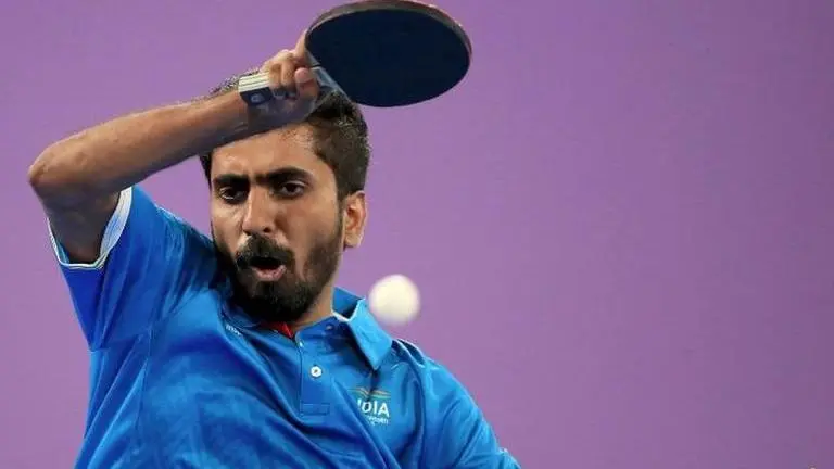 Indian men's TT team loses to Chinese Taipei in semis, signs off with bronze at Asian Championships G Sathiyan