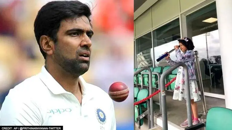 Ravichandran Ashwin's daughter uses binoculars to look for him from Oval balcony; watch Ravichandran Ashwin, Oval Test, England vs India, Prithi Ashwin, India Playing XI, ashwin's exclusion, ashwin's non-selection, Ashwin's wife