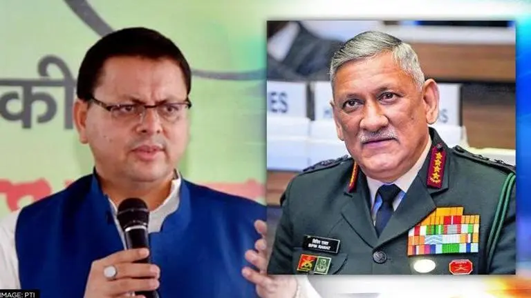 Uttarakhand CM warns legal action against objectionable comments on Gen Rawat & martyrs Uttarakhand