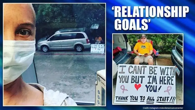 COVID-19: Man's gesture for wife undergoing chemo has netizens hooked