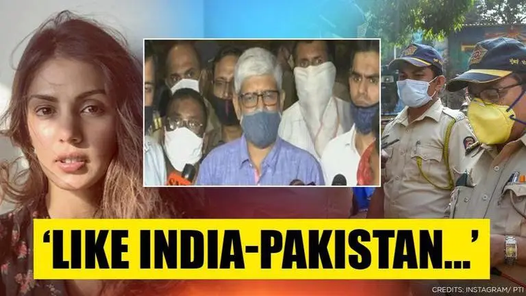 Rhea's lawyer says 'situation of NCB & Mumbai cops like India-Pak'; retracts her statement Rhea Chakraborty