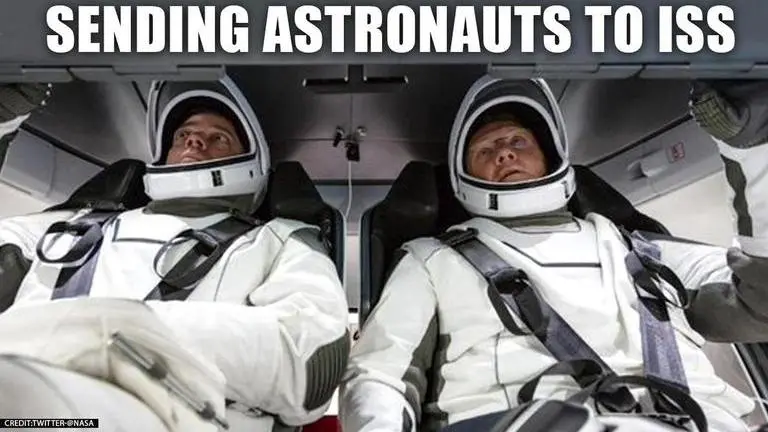 SpaceX to send 2 NASA astronauts to International Space Station in May SpaceX to send 2 NASA astronauts to International Space Station in May