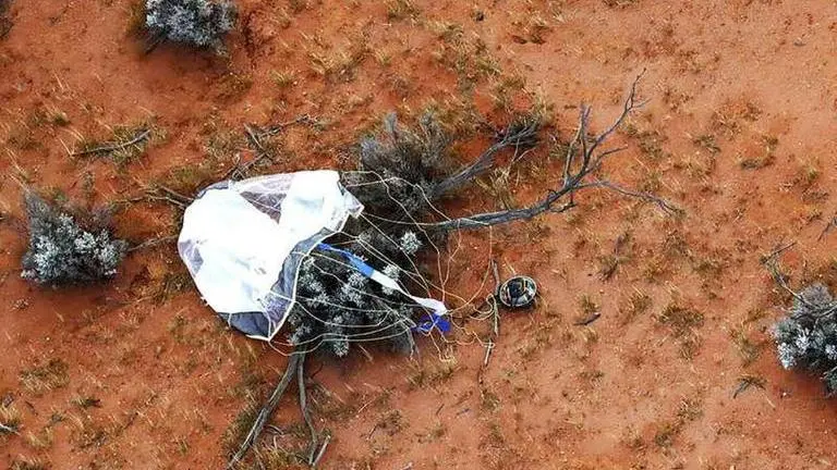 Capsule with asteroid samples arrives in Japan for research