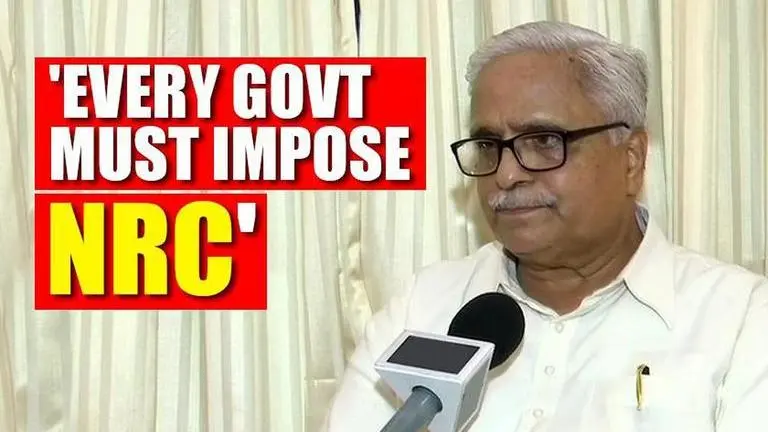 'NRC should be implemented across India', says RSS' Bhaiyaji Joshi NRC