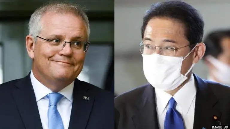 Japan's new PM Kishida dials Australian counterpart Morrison, welcomes AUKUS pact Fumio Kishida