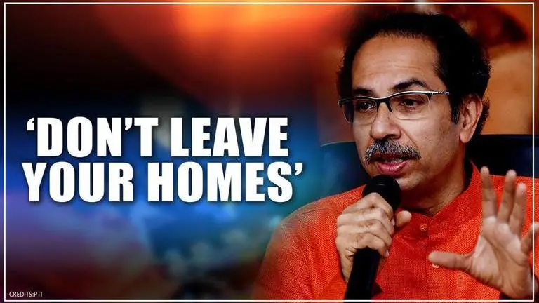 Maharashtra CM Uddhav tells people to stay at home; 'Don't play with your health' Maharashtra