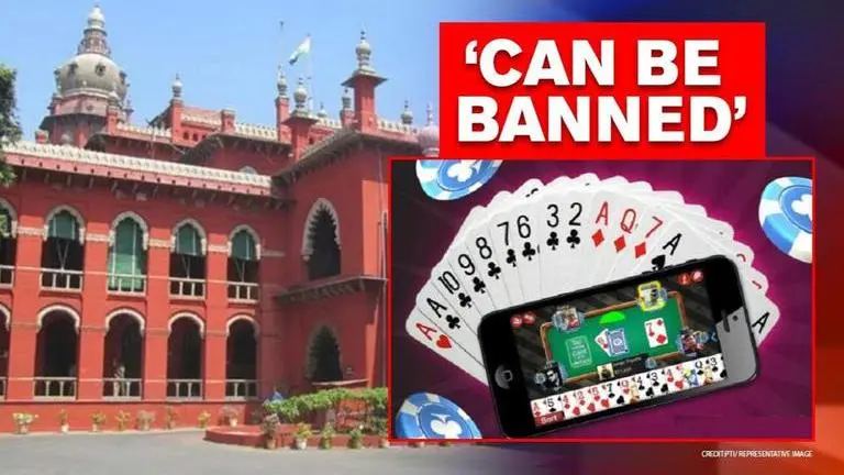Madras HC says govt can pass laws banning online games involving money online games
