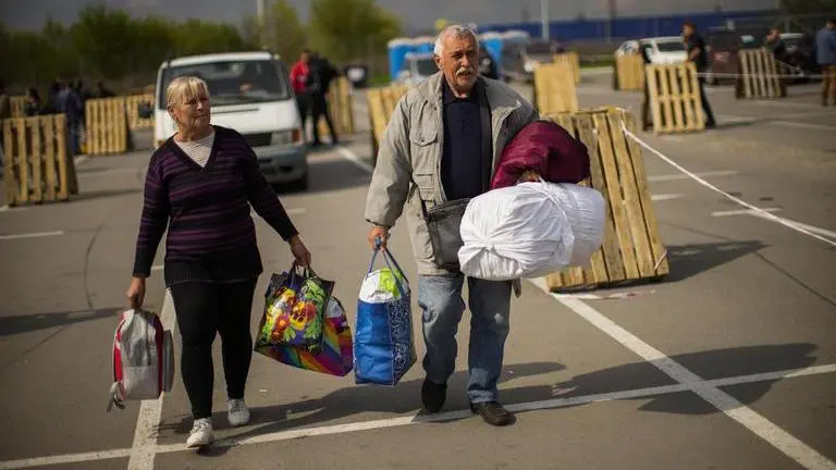 Four nations bordering Russia to restrict Russian tourists