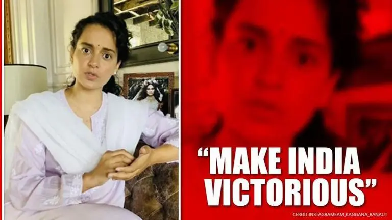Kangana Ranaut urges participation in boycotting Chinese goods, calls for national unity Kangana Ranaut