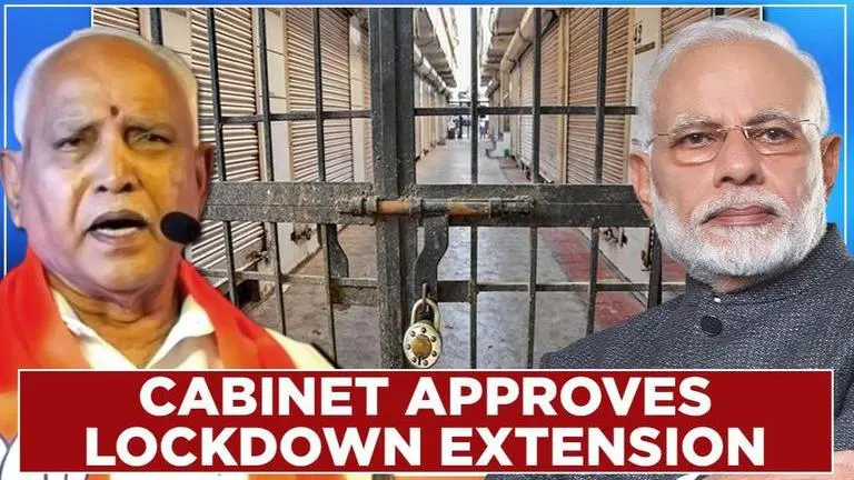 Karnataka cabinet approves lockdown extension till April 30; PM to decide: Sources Karnataka