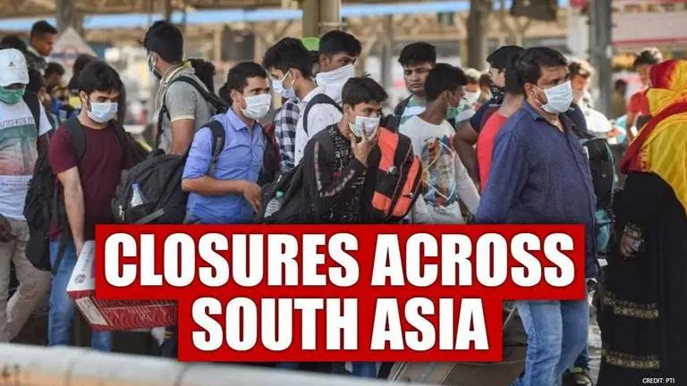 South Asia: Several countries order closures and curfews in an attempt to stop Coronavirus Several countries order closures and curfews