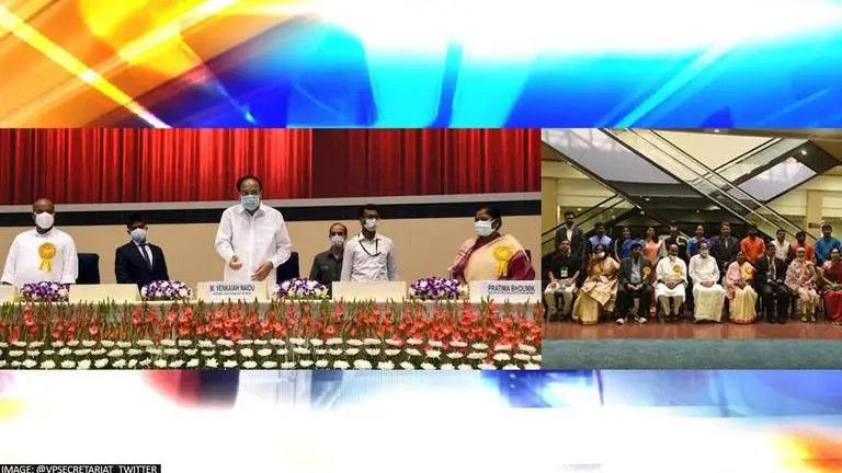 Venkaiah Naidu unveils Elderly Line 14567 and SACRED portal for senior citizens in India Venkaiah Naidu
