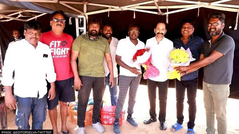 Fahadh Faasil gears up for the shooting of Mari Selvaraj-directorial 'Maamannan'; See pics fahadh faasil