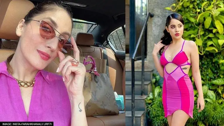 Urfi Javed hits back after designer Farah Khan Ali calls her fashion sense 'distasteful' urfi javed