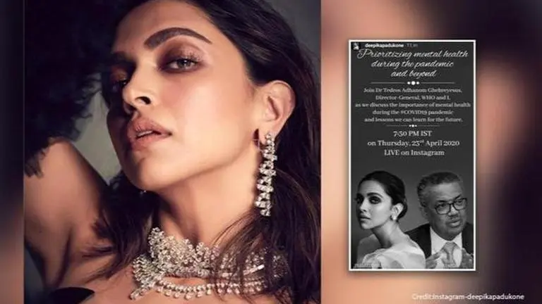 Deepika Padukone to talk about mental health with WHO chief amid COVID-19 crisis Deepika