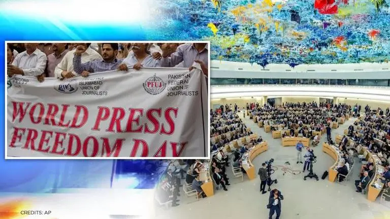 UN panel warns Pakistan govt over 'alarming pattern of restrictions' on journalists AP