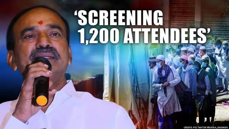 Telangana: All 1,200 Tablighi Jamaat attendees to be screened, says State Health Minister Telangana