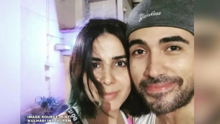 Did you notice Sahil Sehgal in 'Four More Shots Please' with estranged wife Kirti Kulhari? Image: Kirti Kulhari & Sahil Sehgal/ Credit: Kirti Kulhari's Instagram