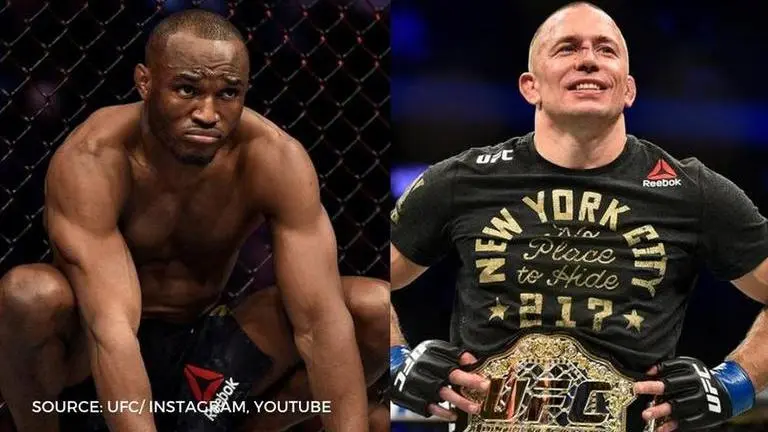 Kamaru Usman shows interest in fighting Georges St-Pierre, welterweight GOAT responds Kamaru Usman