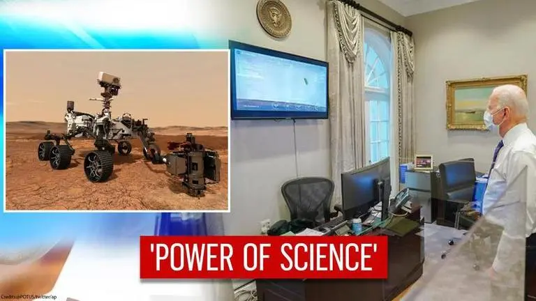 'Congratulations to NASA': Joe Biden hails 'historic' Perseverance rover landing on Mars Joe Biden