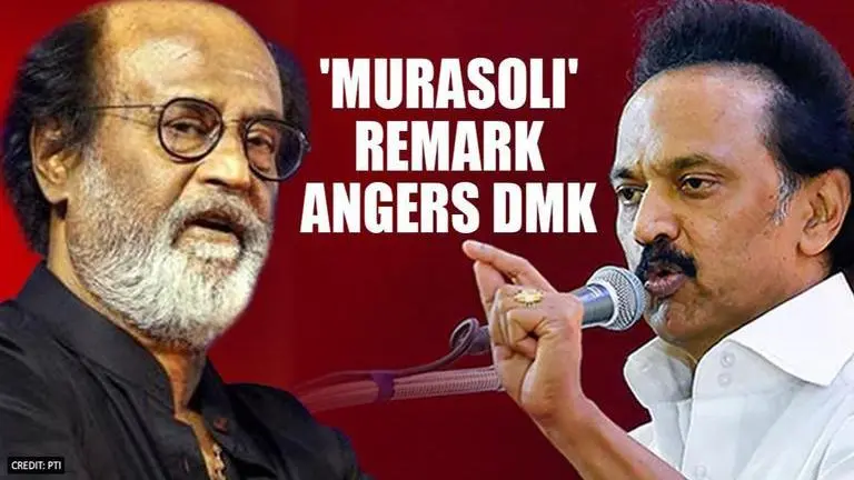 Rajinikanth says 'Murasoli with DMK, Thughlak readers intelligent', mouthpiece hits back Rajinikanth