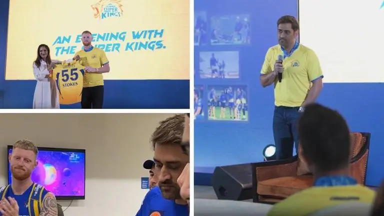 'You are new for CSK so please..': MS Dhoni's message to Ben Stokes ahead of CSK vs GT CSK vs GT